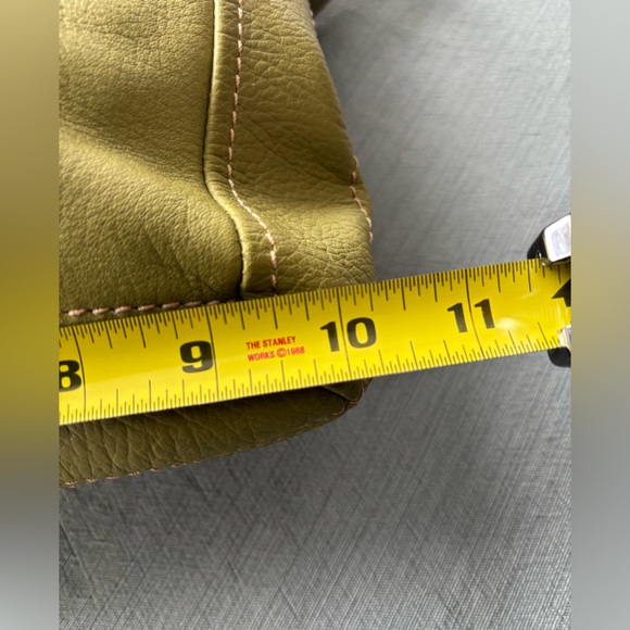 Fossil Green Leather Crossbody Bag - Picture 11 of 16